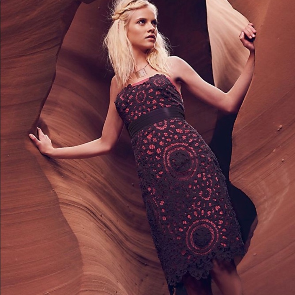 🌺 Stunning Sunrise + Midnight Dress | Lace